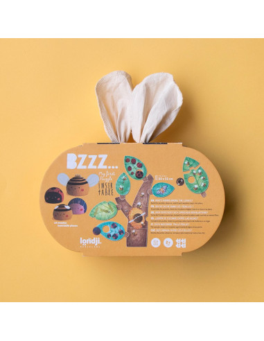 Puzzle BZZZ Londji | Primer puzzle de insectos +2 años