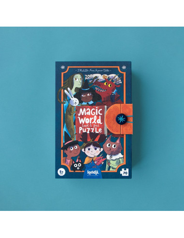 Puzzle Magic World Londji | 70 peces +5 anys