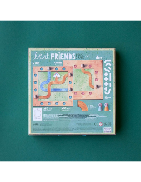 Best Friends Londji | Juego de lógica con 100 retos