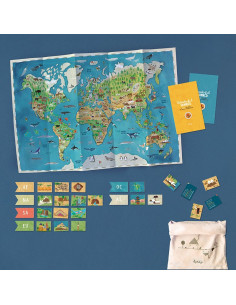 Wonderful World Londji | Juego educativo de geografía 2