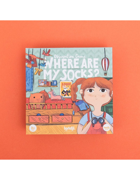 Where Are My Socks? Londji | Juego de observación +3 años