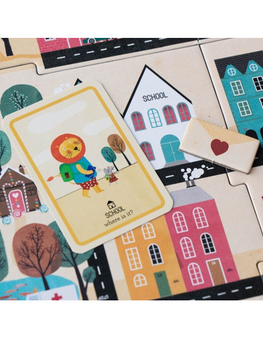 Pocket Game Postman Londji | Juego de observación +4 años
