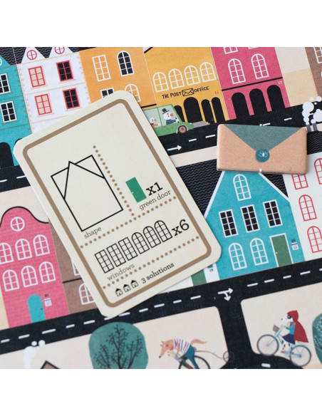 Pocket Game Postman Londji | Juego de observación +4 años