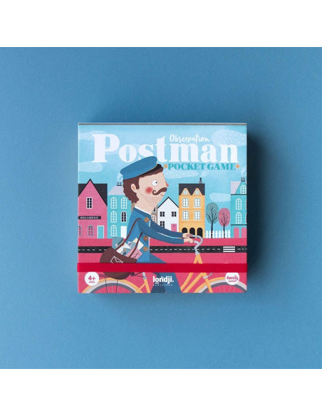 Pocket Game Postman Londji | Juego de observación +4 años