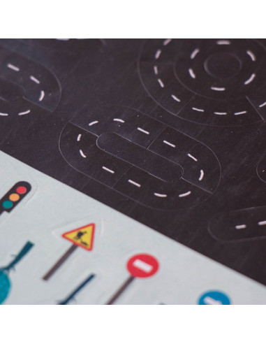 City Stickers Londji | 150 pegatinas removibles +3 años