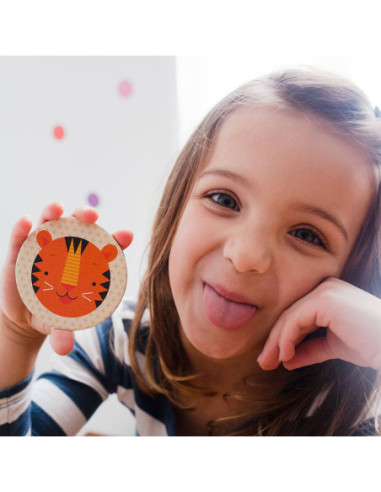 Joc de memòria d’emocions Petit Collage | Educació emocional infantil