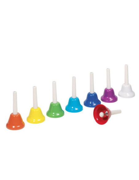 Set de 8 campanas musicales | Juguete musical sensorial infantil