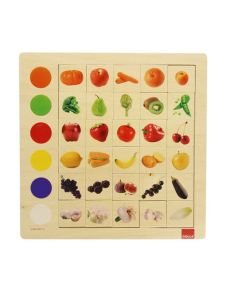 Puzle d’associació de colors | Joc educatiu visual | A Joc Lent