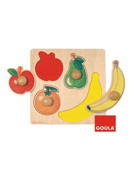 Puzzle de frutas | Juego educativo infantil | A Joc Lent