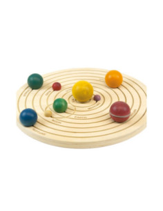 Sistema Solar 3D de madera | Juego educativo de astronomía