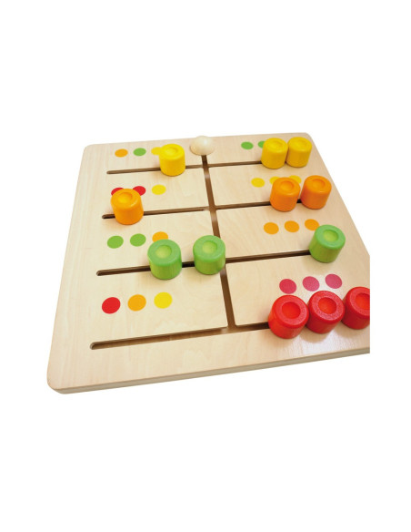 Joc de combinació de colors deslizant · Joc educatiu