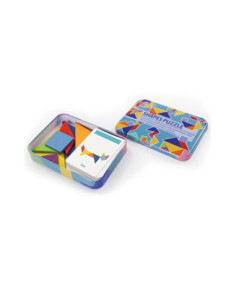 Tangram de madera | Juego educativo de lógica y formas