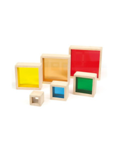 Blocs arc de Sant Martí – Joguina sensorial de fusta