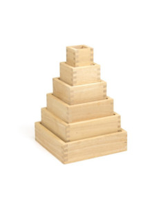 Blocs arc de Sant Martí – Joguina sensorial de fusta 2