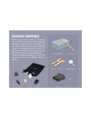 Mining Heroes Mideer | Joc d’excavació infantil