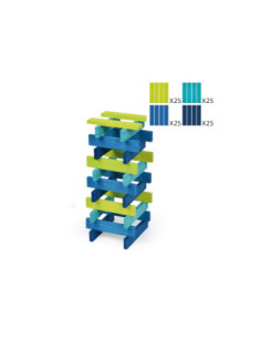 City Blocks - Cool Color 100 pcs 2