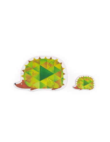 Trencaclosques geometria i animals | Joc educatiu infantil