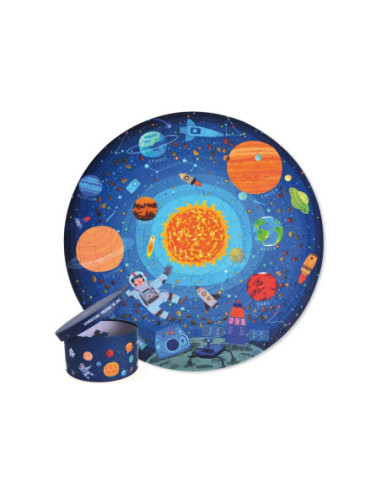 Puzzle espacial 150 piezas para niños | Rompecabezas educativo del espacio
