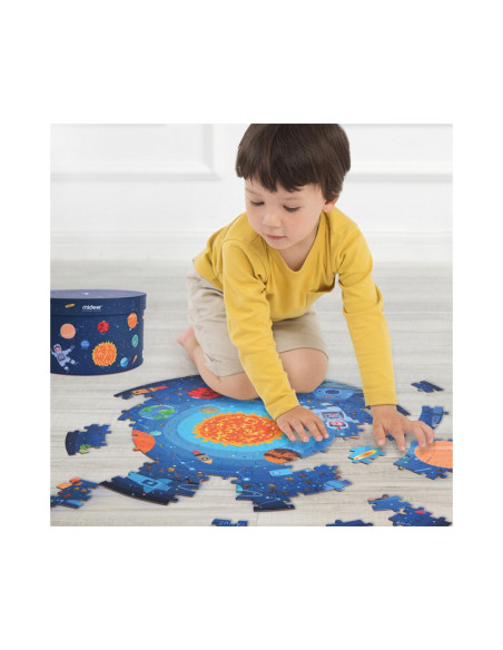 Puzzle espacial 150 piezas para niños | Rompecabezas educativo del espacio
