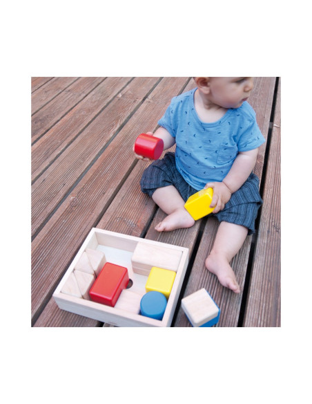 Blocs sensorials sonors de fusta Wonderworld | Joguina educativa 24 m+
