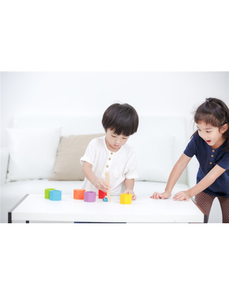 Abejas en la colmena PlanToys | Juego de motricidad fina