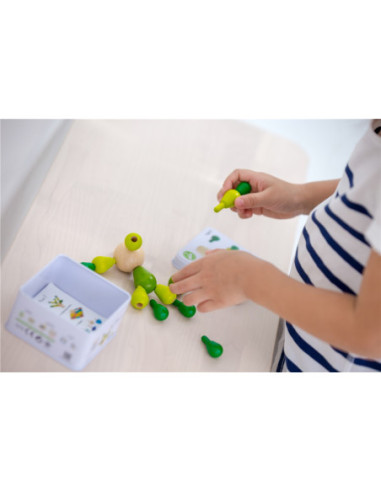 Mini cactus en equilibri PlanToys | Joc d’habilitat de fusta