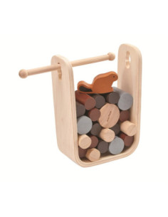 Joc d’habilitat de fusta Arbre Vaaa! PlanToys | Joguina preescolar