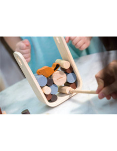 Joc d’habilitat de fusta Arbre Vaaa! PlanToys | Joguina preescolar 2
