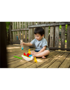 Aguanta, aguanta PlanToys | Joc d’equilibri de fusta 2