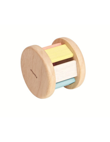 Rodet sensorial pastel PlanToys | Joguina nadó de fusta