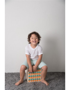 Cajón de percusión de madera PlanToys – instrumento musical infantil | A Joc Lent 2