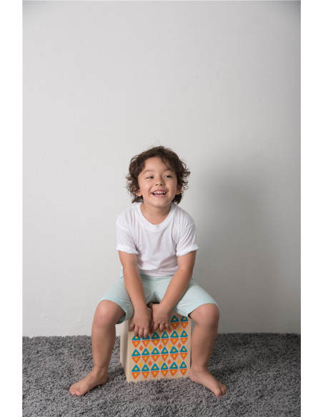 Cajón de percusión de madera PlanToys – instrumento musical infantil | A Joc Lent