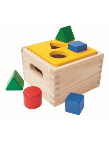Plantoys caja encaja formas | Juguete educativo de madera