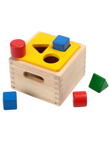 Plantoys caja encaja formas | Juguete educativo de madera