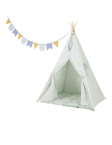 Tipi Little Dutch menta | Tenda infantil de joc i lectura