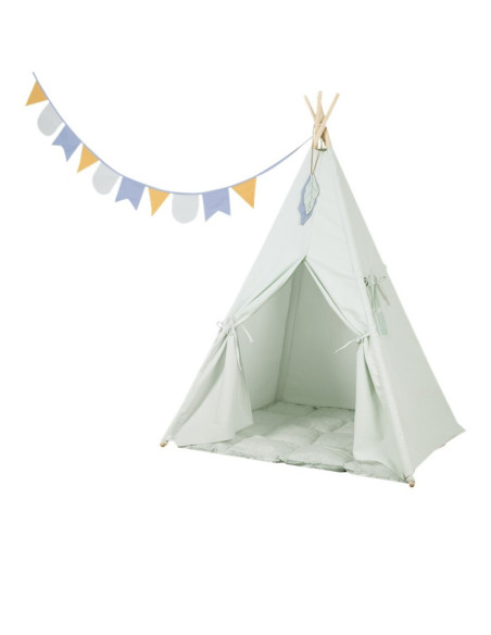 Tipi Little Dutch menta | Tenda infantil de joc i lectura