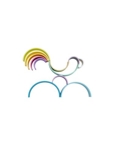 Arc de Sant Martí Dëna pastel | Joc de silicona educatiu