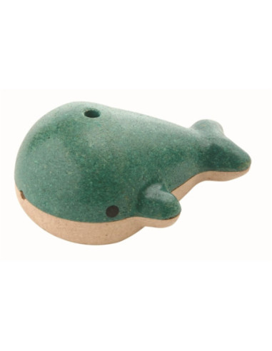 Xiulet balena PlanToys | Joguina musical de fusta