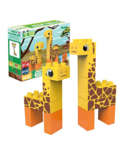 Joc de construcció Wildlife Steppe BiOBUDDi | Blocs ecològics