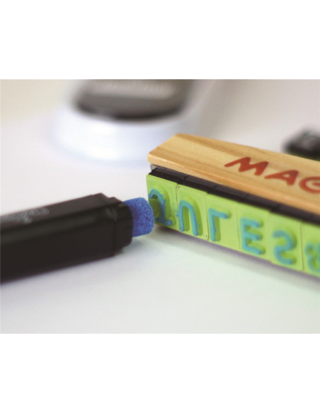 Kit de imprenta con sellos | Manualidad creativa infantil