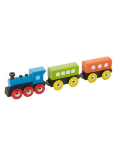 Locomotora de vapor EverEarth | Tren de fusta infantil