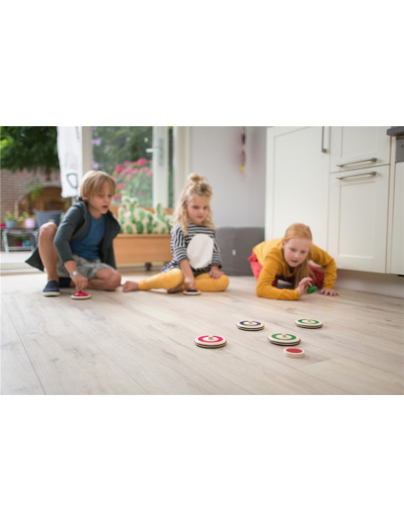 Cruling para interiores BS Toys | Juego de precisión con discos de madera