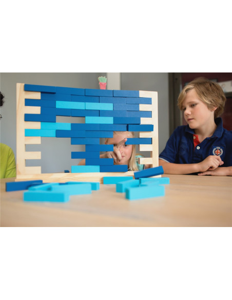 Joc de mur i torre d’equilibri BS Toys | Joc d’habilitat infantil