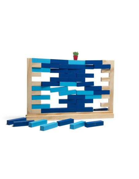 Joc de mur i torre d’equilibri BS Toys | Joc d’habilitat infantil