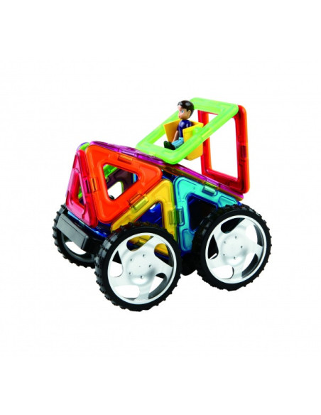 Magformers WOW Set | Juego de construcción magnética infantil