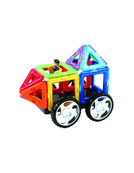 Magformers WOW Set | Juego de construcción magnética infantil