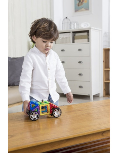 Magformers WOW Set | Juego de construcción magnética infantil