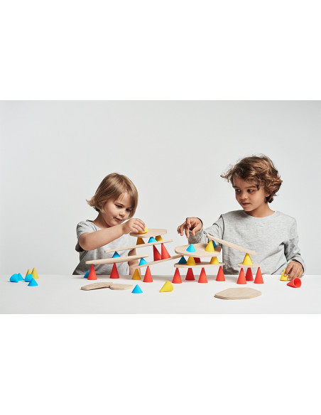 Piks Gran 64 Peces Oppi – Joc Creatiu de Construcció i Equilibri