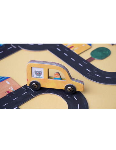 Roads Londji | Juego de construcción de carreteras para niños