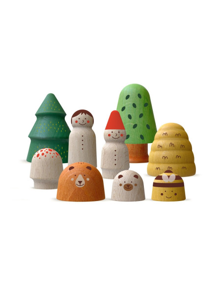 My Wooden World Forest Londji | Joc de construcció i natura